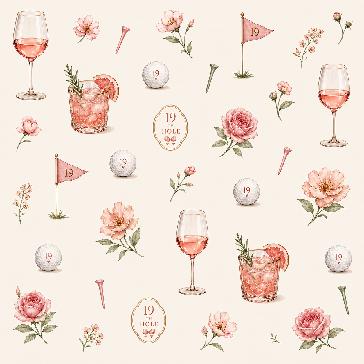 Birdies & Bubbly Polo