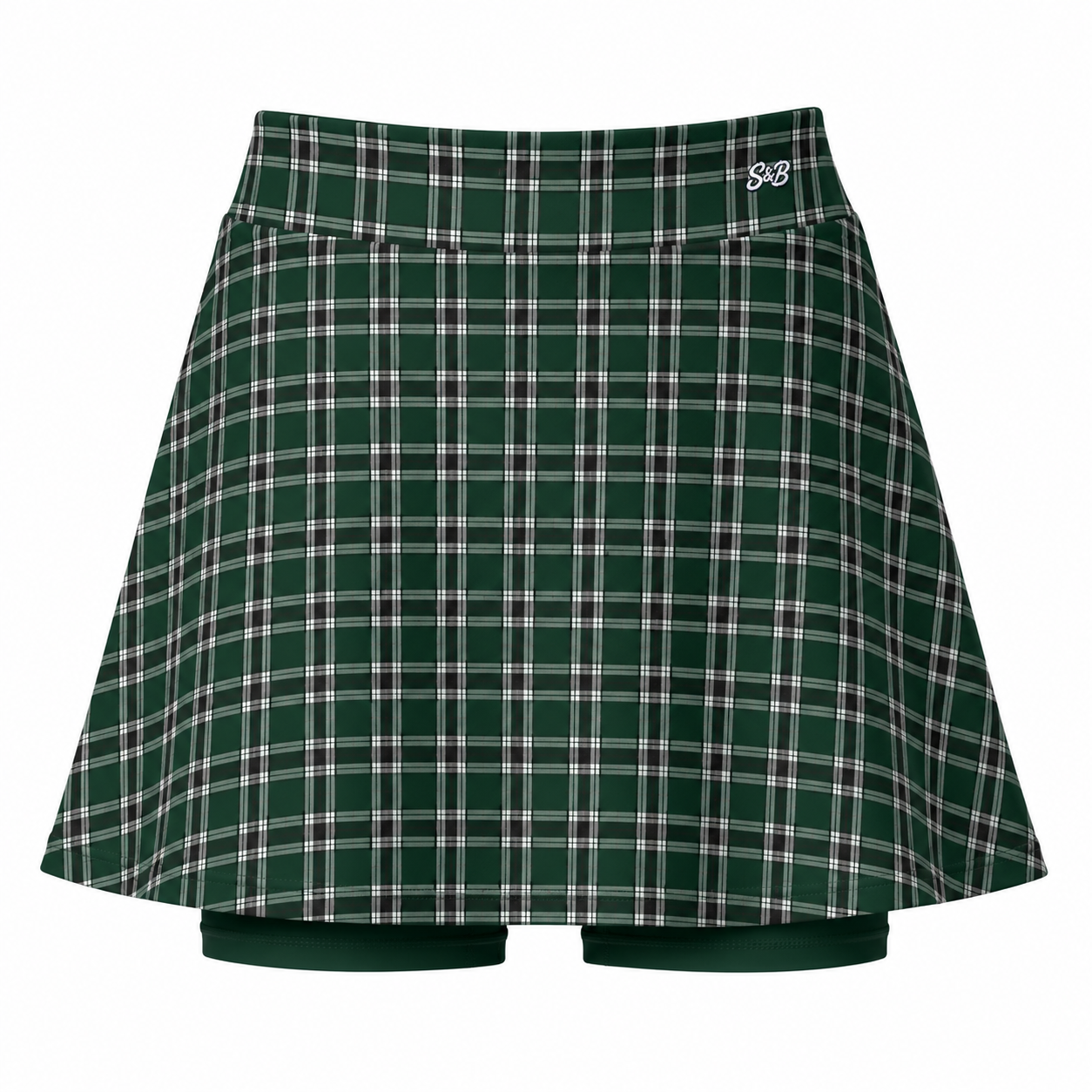Back Nine Plaid Skort