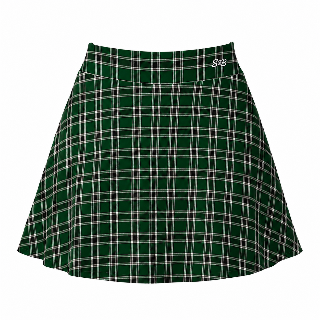 Back Nine Plaid Skort