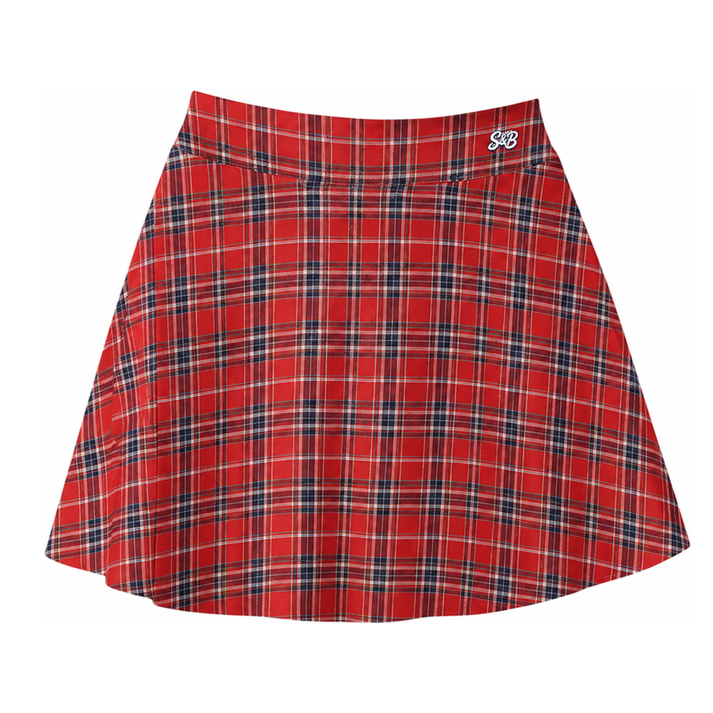 Front Nine Flannel Skort