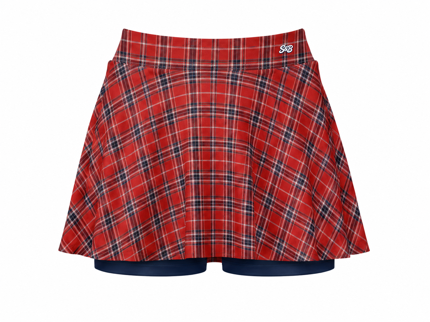 Front Nine Flannel Skort