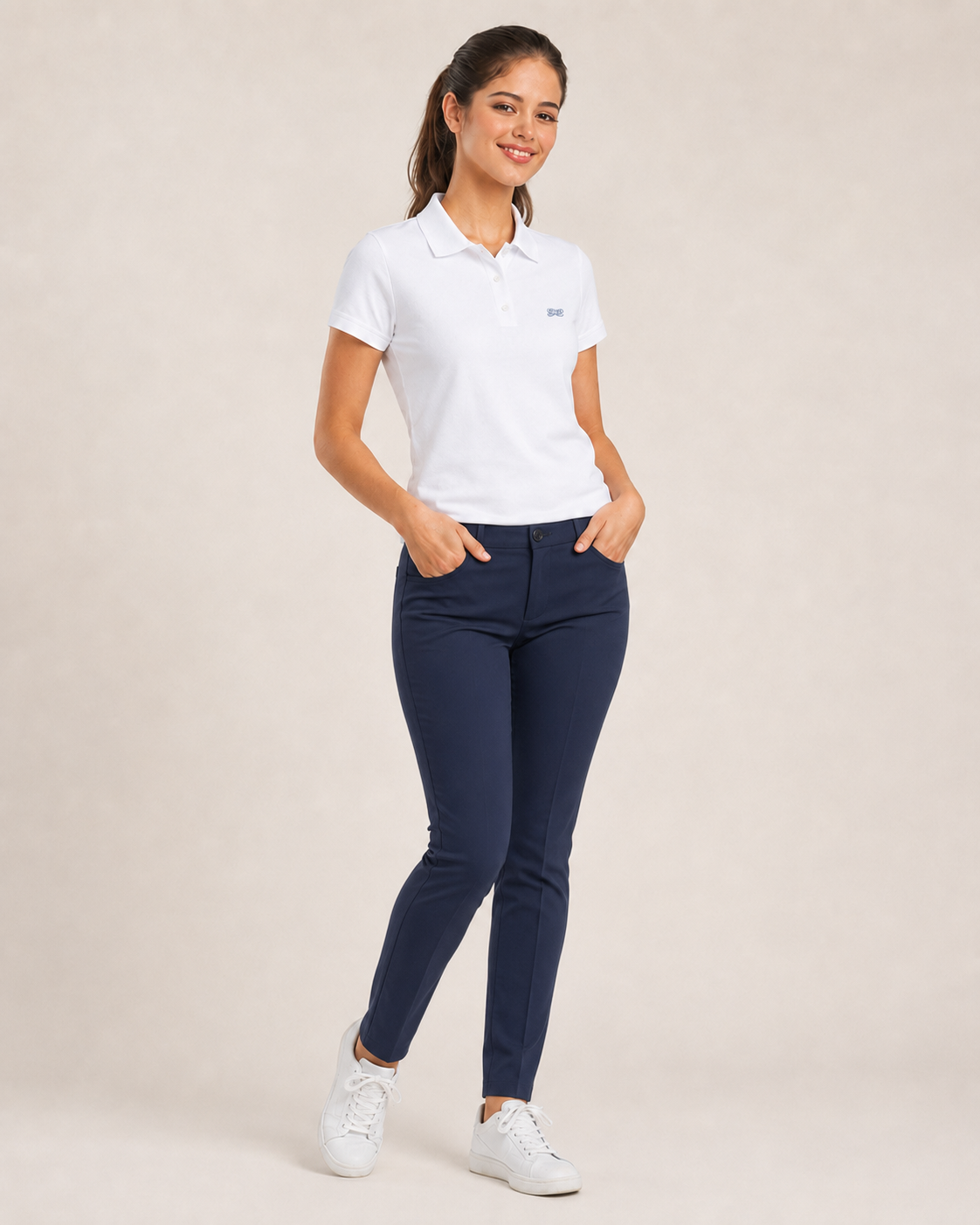 White Lie Polo