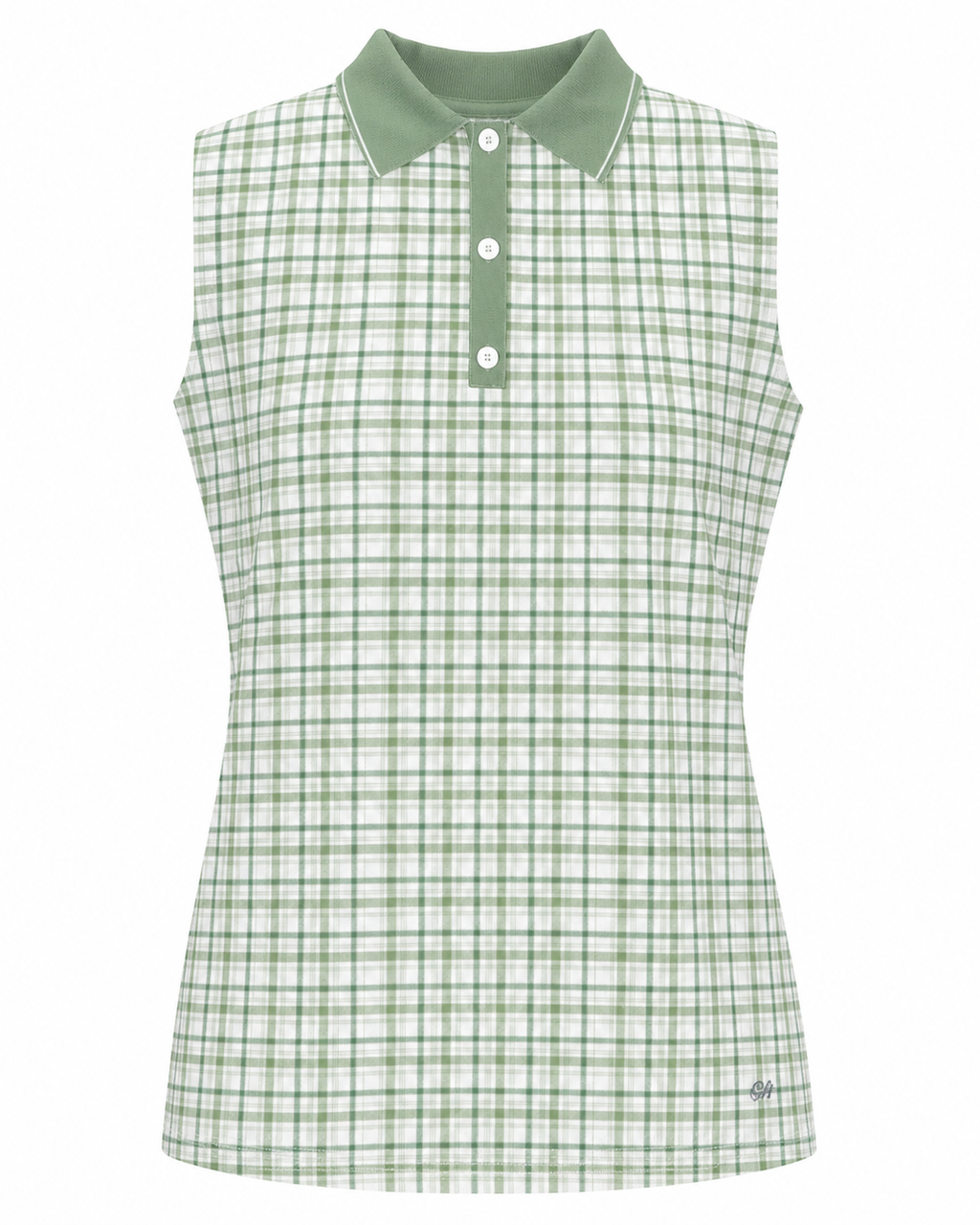 Green Read Polo